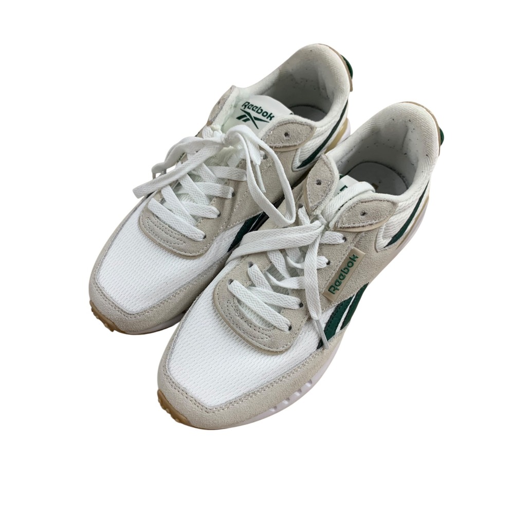 Reebok Galaxy 16 Mens Size 7.5 White Green Running Walking Casual Sneakers‎